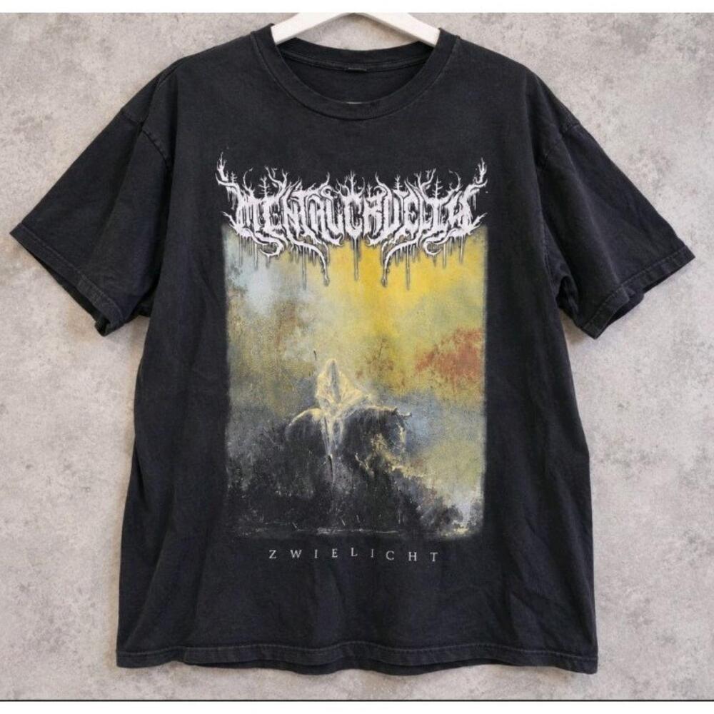 Zwielicht Music Black Graphic T-Shirt Tee Shirt